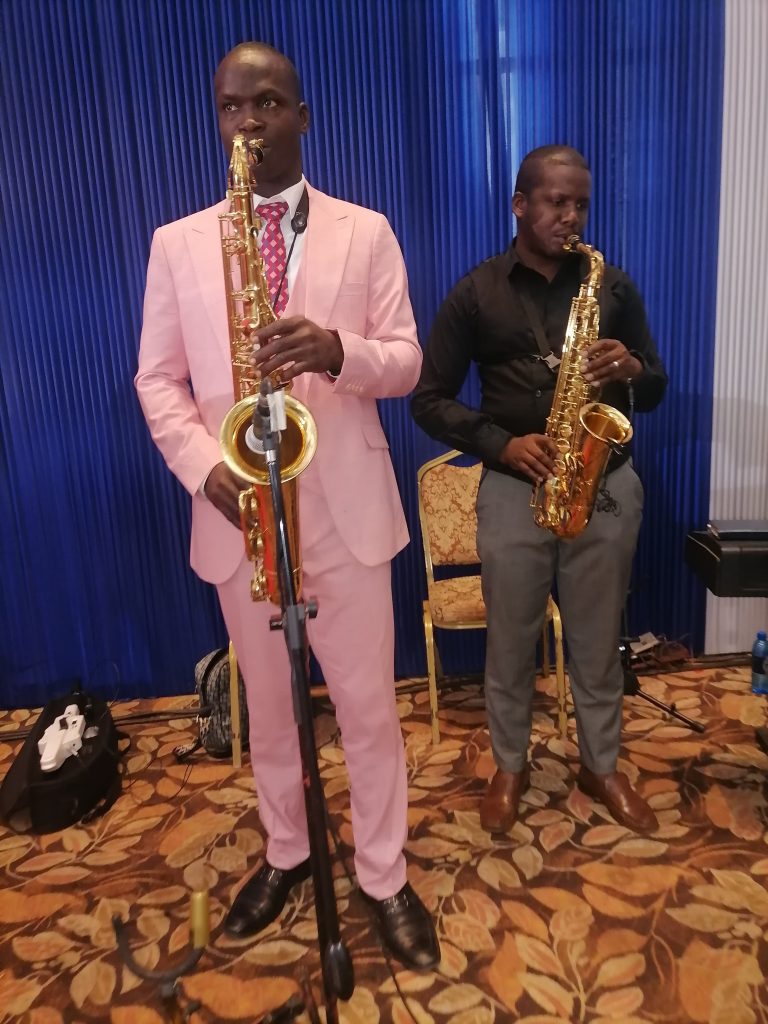 Salim with peter paul eneche